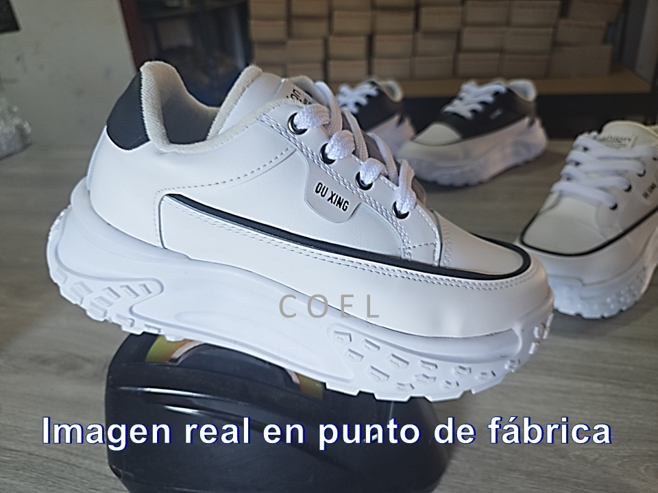 Tenis doble piso - imponentes, elegantes - imágenes reales, envío CONTRAENTREGA tal cual tal cual - Paga al recibir $134.000- C O E L no cobra envío.