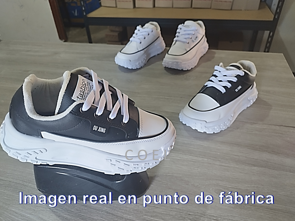 Tenis doble piso - imponentes, elegantes - imágenes reales, envío CONTRAENTREGA tal cual tal cual - Paga al recibir $134.000- C O E L no cobra envío.